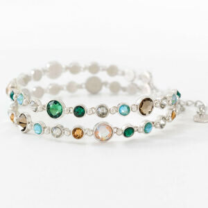 Glam Bracelet - EARTH, Touchstone Crystal by Swarovski, NIB, Rare-Gorgeous!